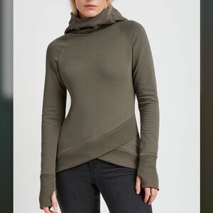 MARCELLA Geneva Hoodie Sweatshirt in Olive